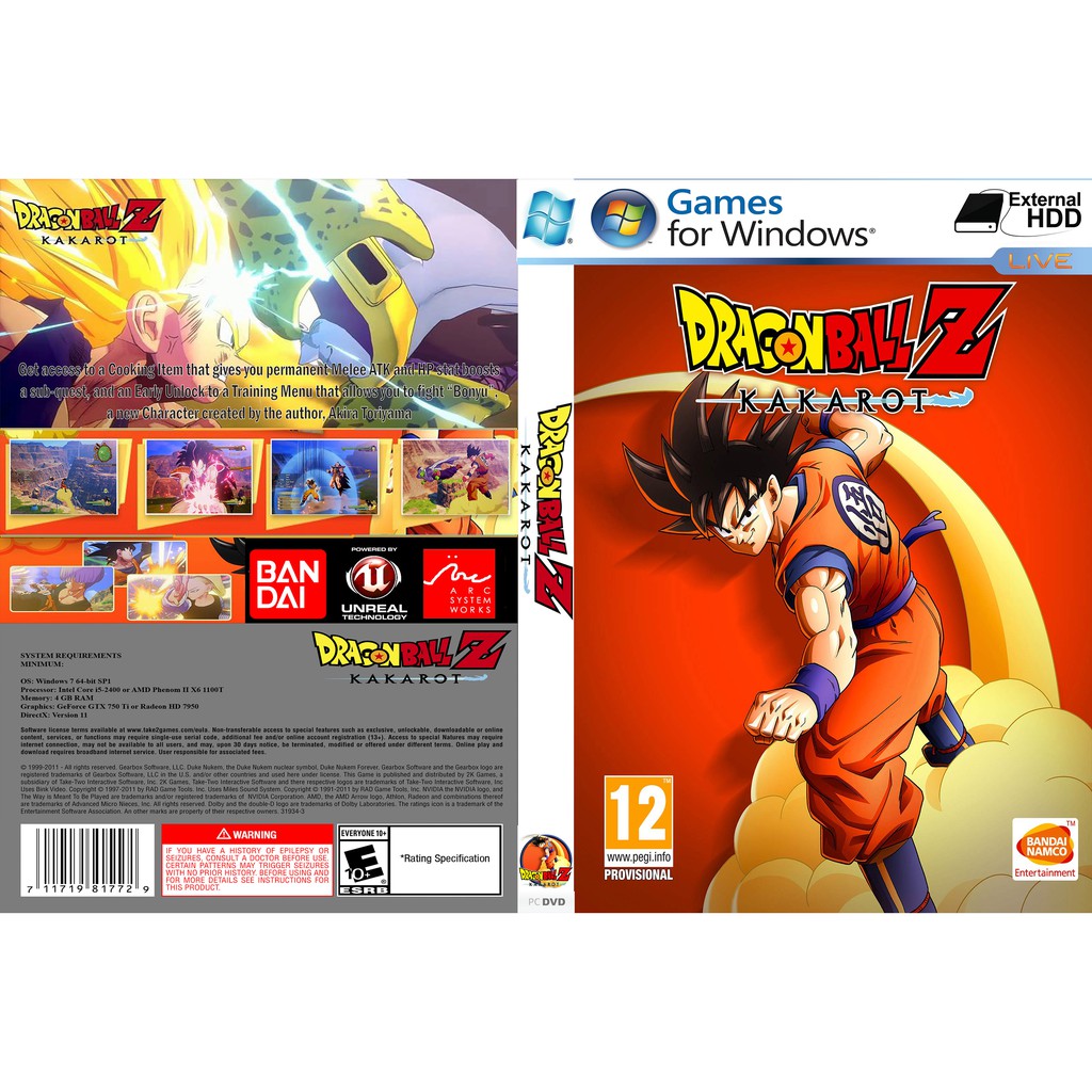 Dragon Ball Z: Kakarot - Deluxe Edition PC GAME Offline ...