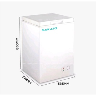 Sakato Chest Freezer (Model SF-118S) | Shopee Malaysia