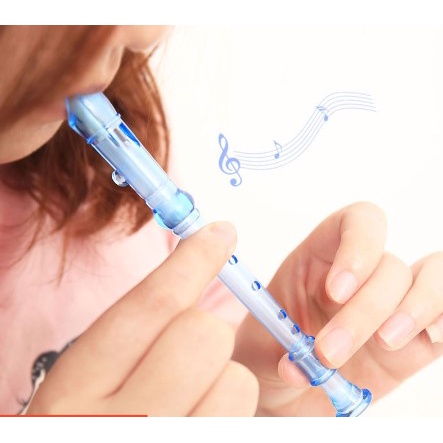 Small Colorful Recorder Clarinet Plastic Flute Beginner Music Playing Wind Instruments Music For Kids Music Deco