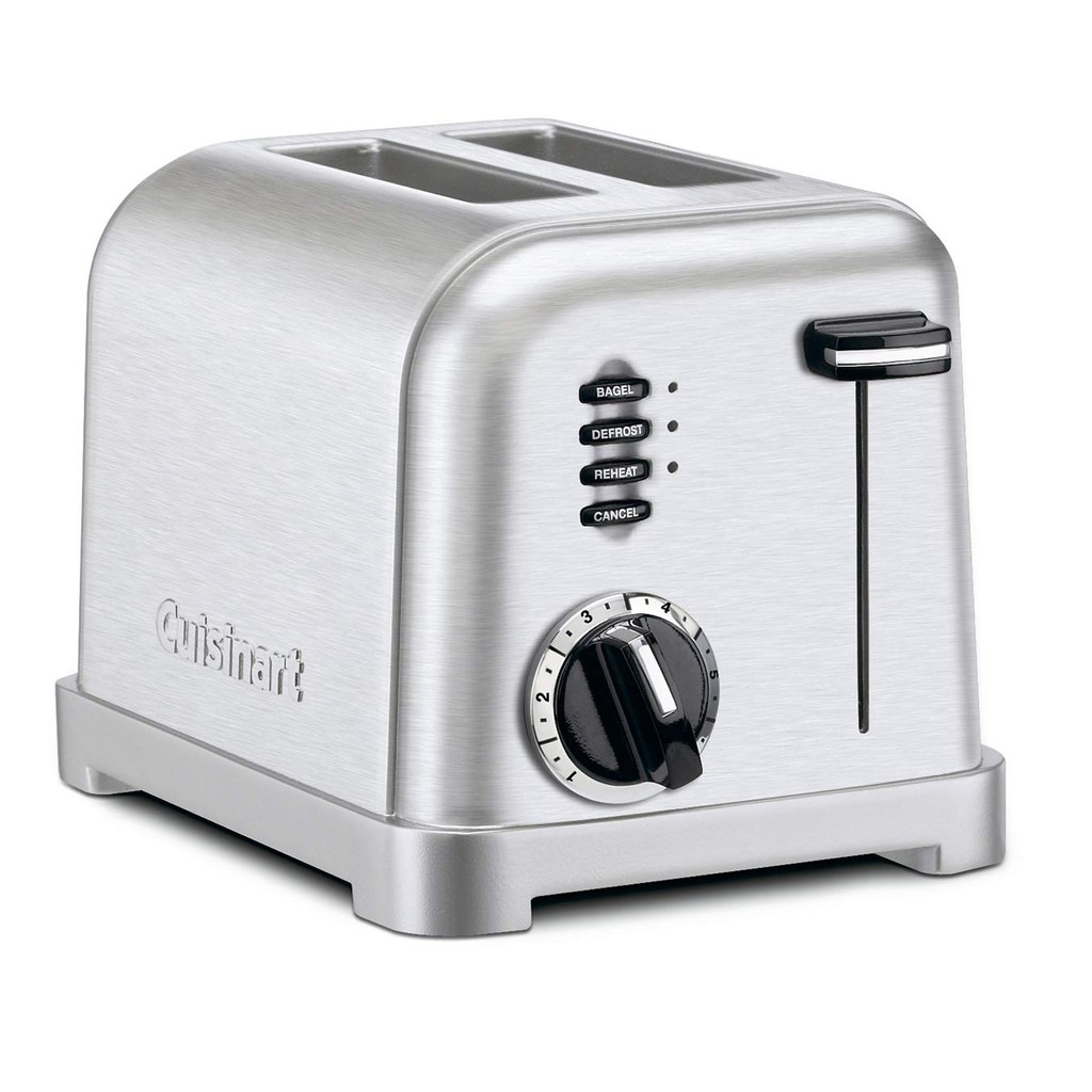 Cuisinart Stainless Steel, 2Slice Toaster, Brushed Stainless Shopee