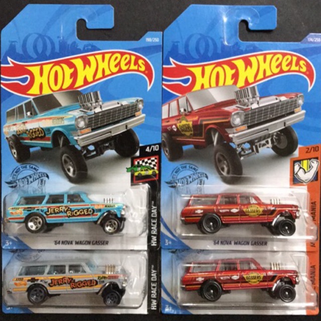 hot wheels chevy nova gasser