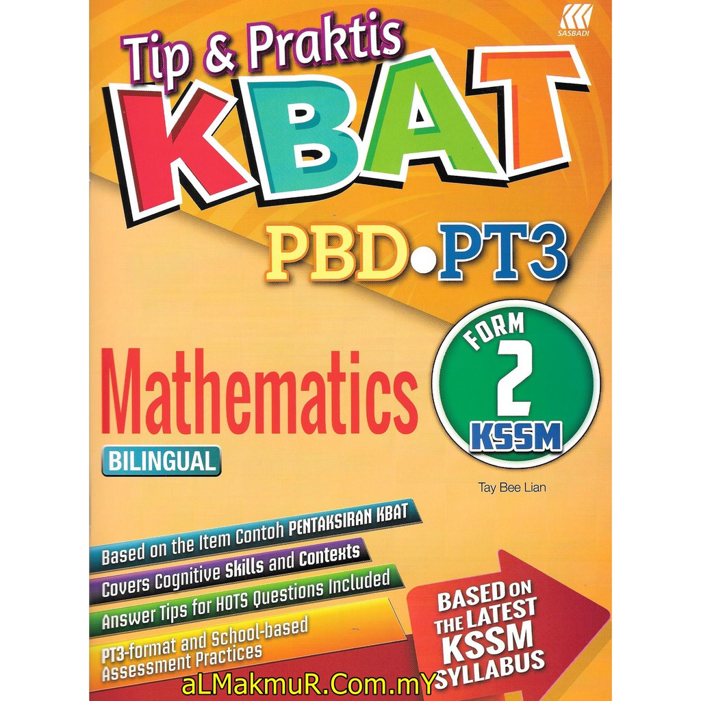 Am Buku Latihan Tip Praktis Kbat Pt3 Tingkatan 2 Mathematics Matematik Shopee Malaysia