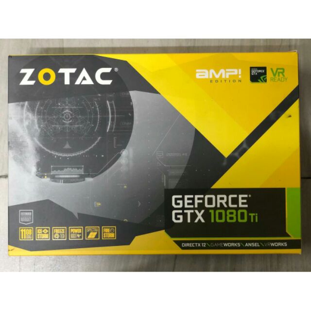 Zotac Gtx 1080 Ti Amp 11gb Gddr5 Shopee Malaysia