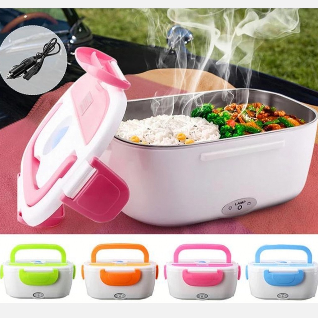 READY STOCK Electric Lunch box Stainless Steel(Electric Lunch box/Food Storage Warmer)