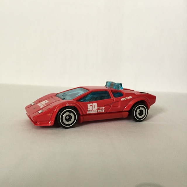 hot wheels lamborghini countach police car