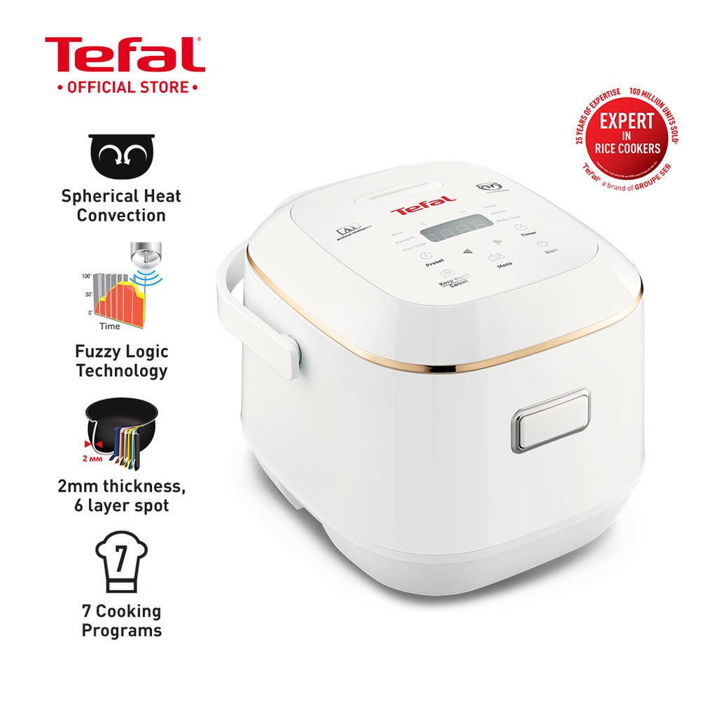 Tefal Mini Spherical Rice Cooker (0.7L)/ Periuk Nasi (RK6011) Shopee
