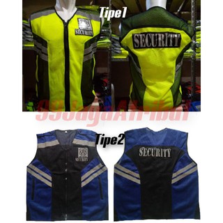 Thin Mesh Security Guard Security Guard Vest Blue