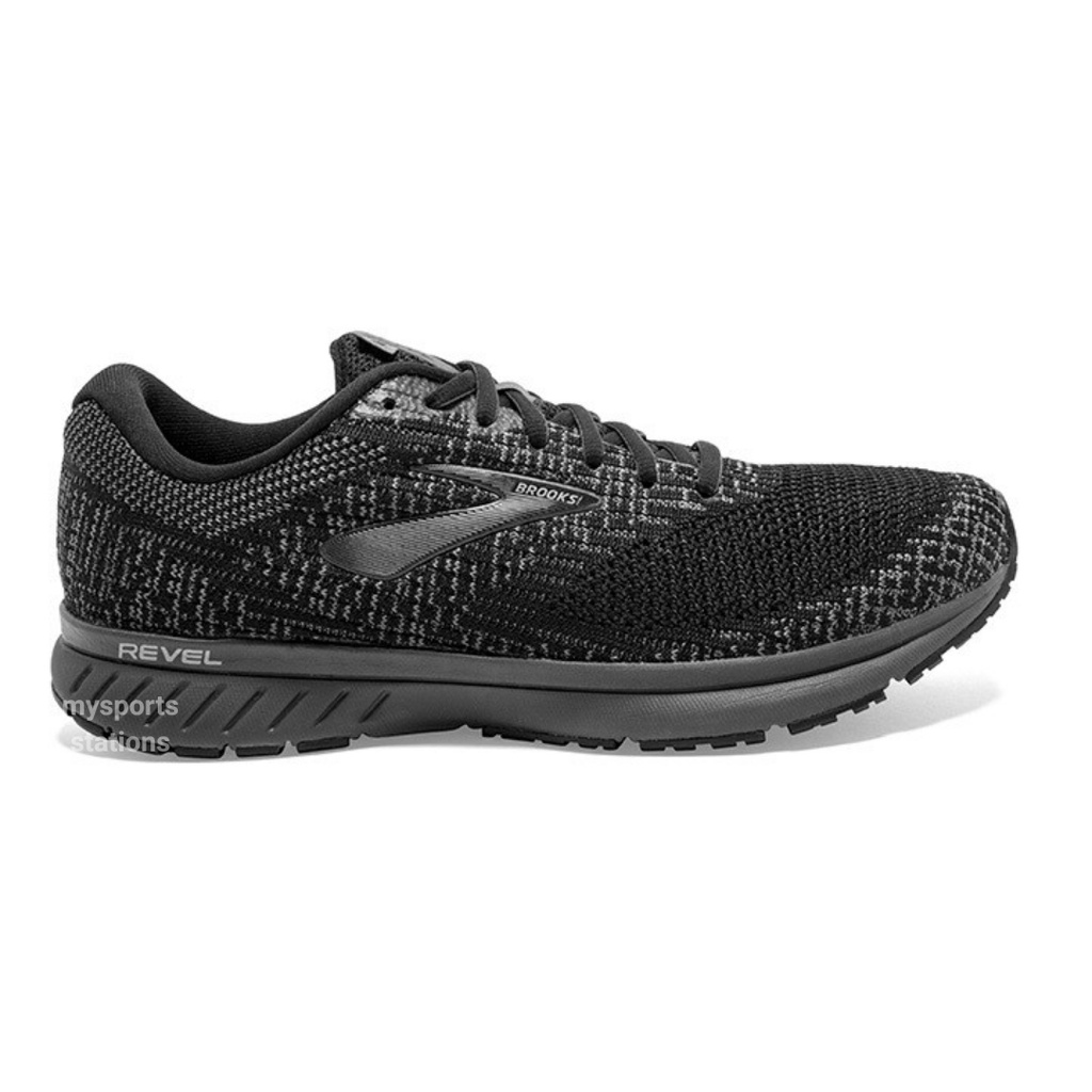 brooks men's revel 3 running shoes