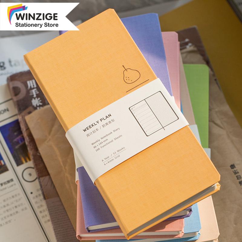 New】Winzige Weeks Planner Notebook Weekly Monthly Journal Schedule Agenda  Notebook Grid Notepad | Shopee Malaysia