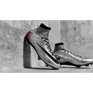 Nike Mercurial Superfly FG Flyknit Men's football shoes Black