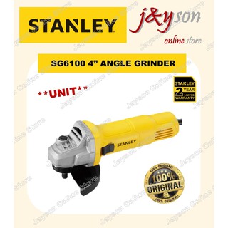 Stanley Angle Grinder Stgt5100 Sg6100 Foc Kazuki Screwdriver Shopee Malaysia