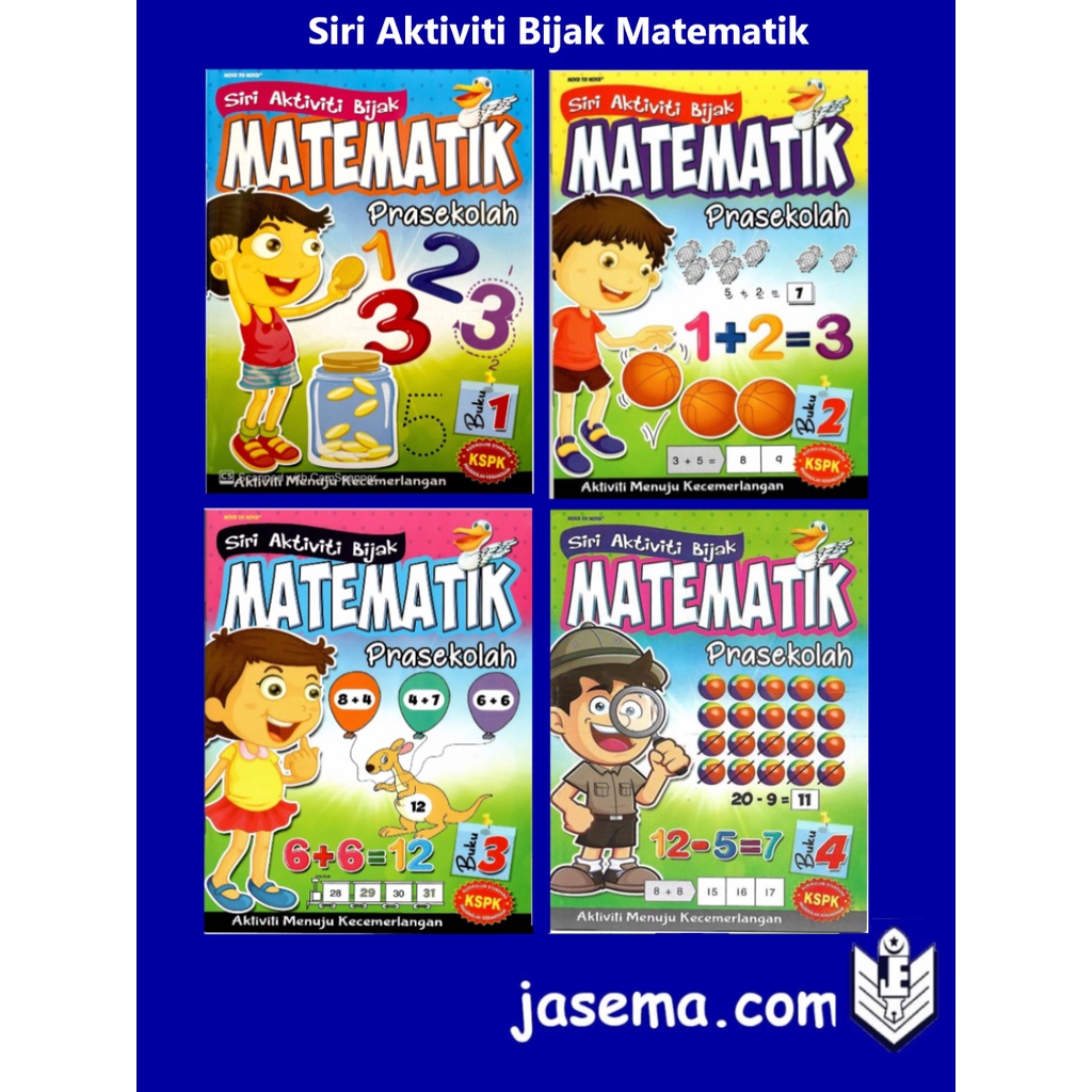 Siri Aktiviti Bijak Matematik Prasekolah Shopee Malaysia