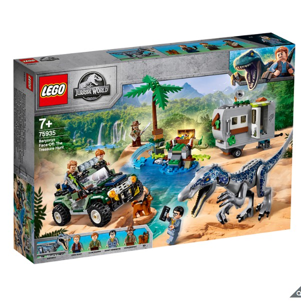 Lego Jurassic World Baryonyx Face Off 