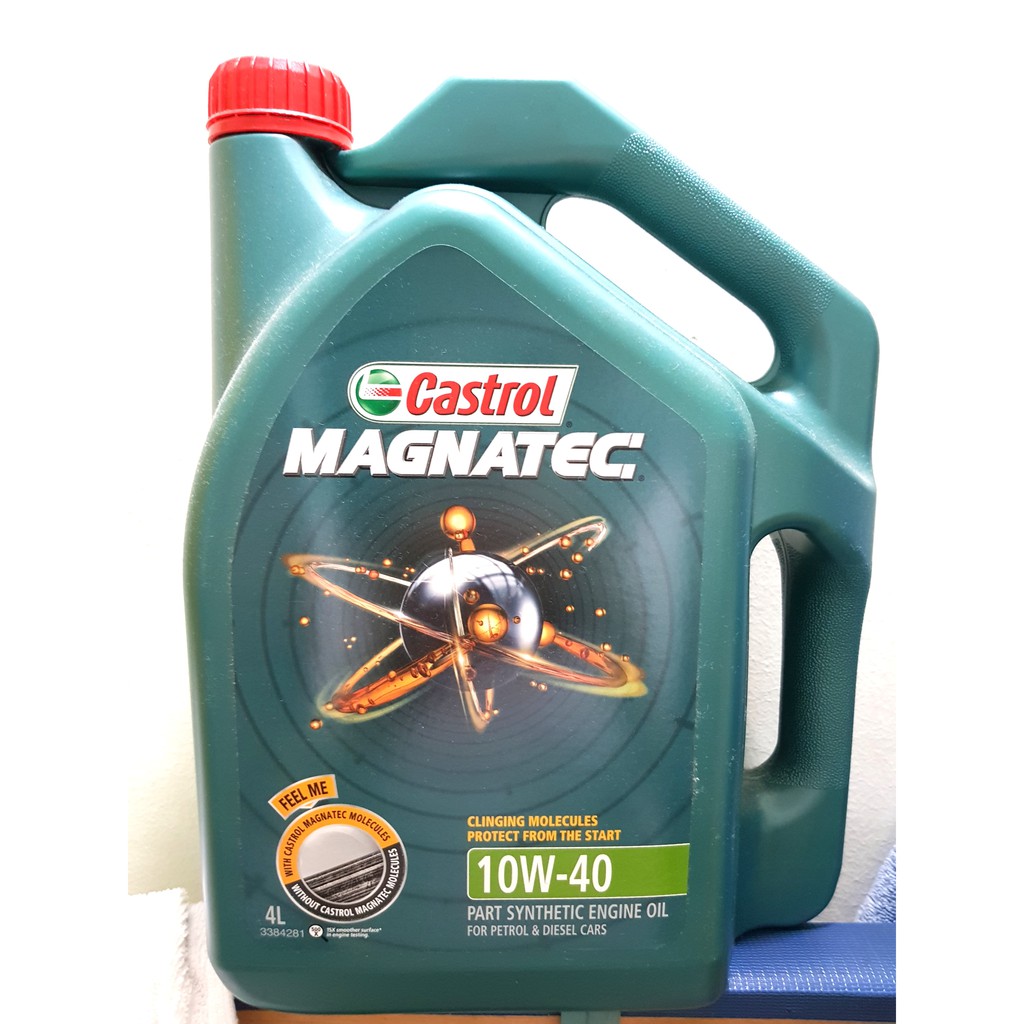 Minyak Enjin Kereta Minyak Hitam Castrol Magnatec 10w40 Sn Cf Semi Synthetic Engine Oil 4l Shopee Malaysia