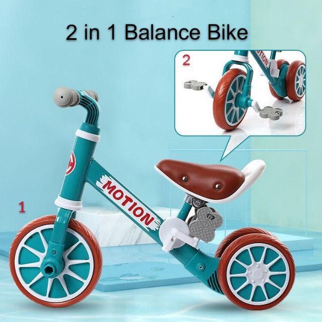 Motion 2 in1 Balance Bike Exercise Child’s Balance Push Bike 2-5 Years ...