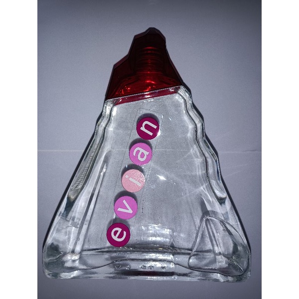 FOR COLLECTOR EVIAN 2006 LIMITED EDITION GLASS BOTTLE 1L Shopee Malaysia