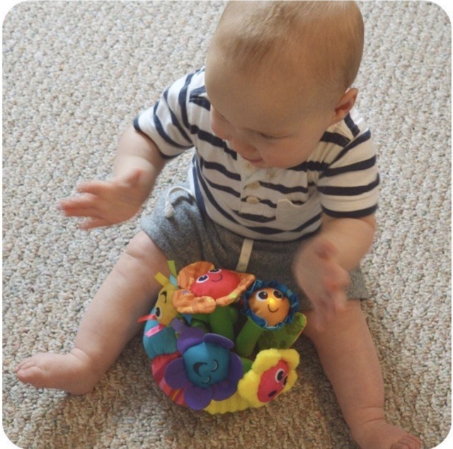 lamaze soft chime garden