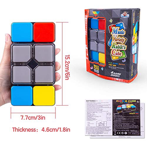 Toys For 5 12 Year Old Boys Girls Rubiks Magic Cube Electronic Music Cube Kids Puzzle