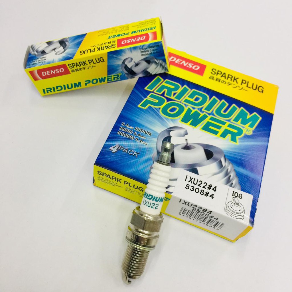 Denso Iridium Power Spark Plug IXU22 (1set=4pcs) For Myvi/Alza | Shopee ...