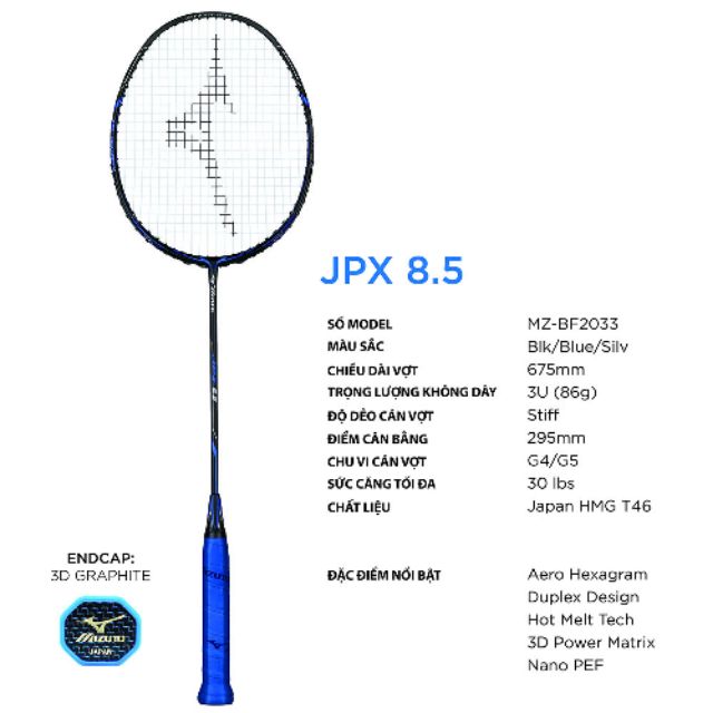 racket mizuno