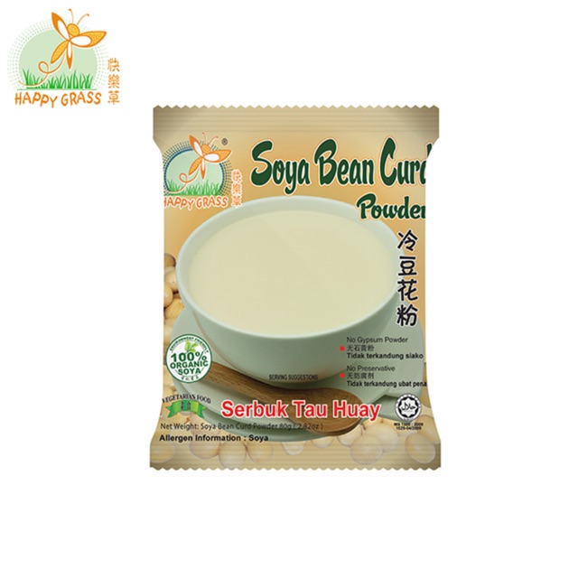 HAPPY GRASS SOYA BEAN CURD POWDER Shopee Malaysia