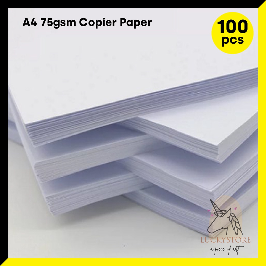 (100s) A4 75gsm Copier Paper | Shopee Malaysia