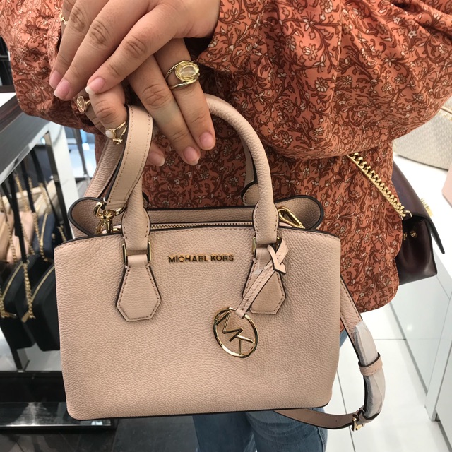 Michael Kors Camille Small Satchel Crossbody [NEW] | Shopee Malaysia