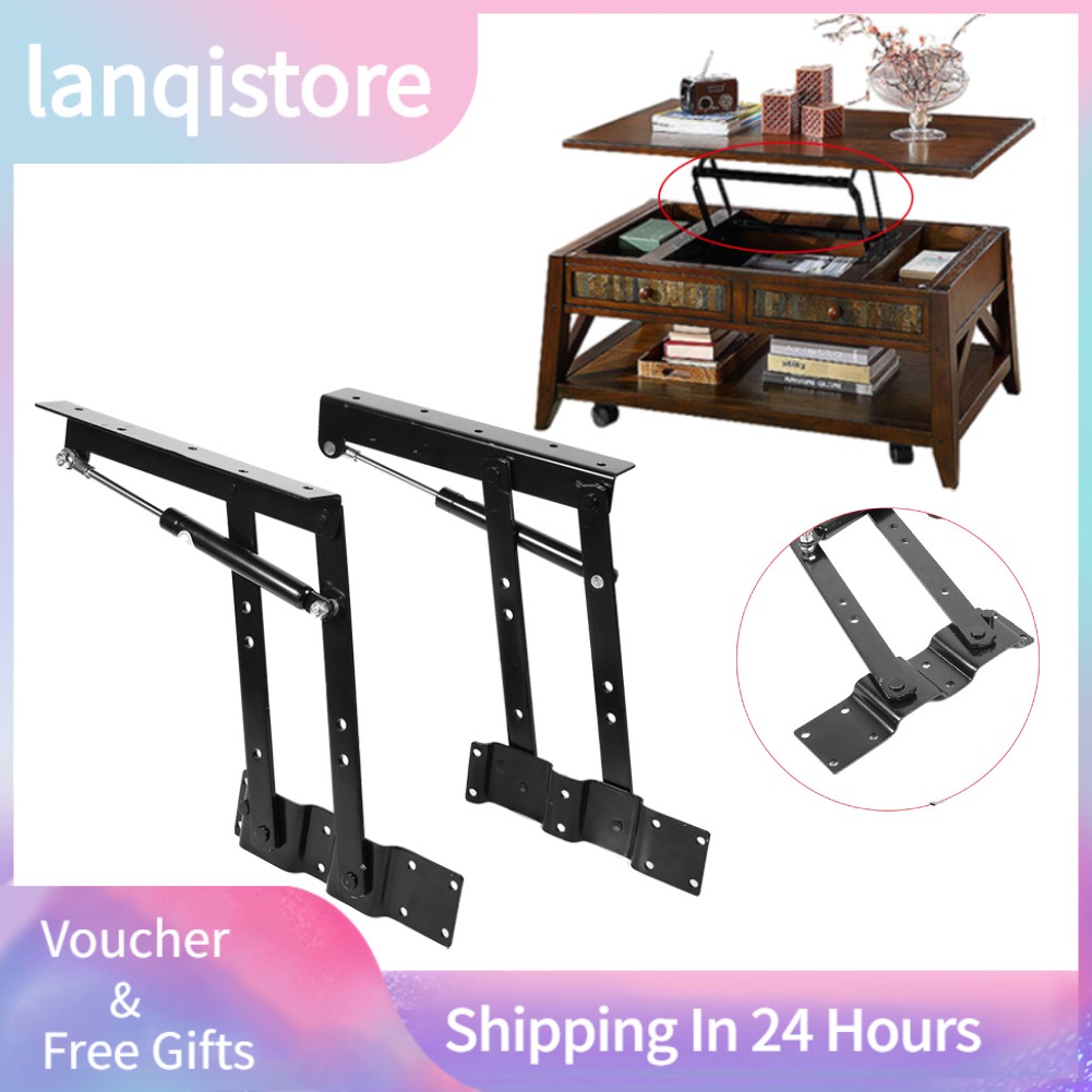 Coffee Table Lift Top Hardware - 2pcs Lift Up Top Coffee Table Mechanism Hardware Furniture Hinges For 30kg Table Lift And Folding Table Hinges / What type of material will you use for the table top?