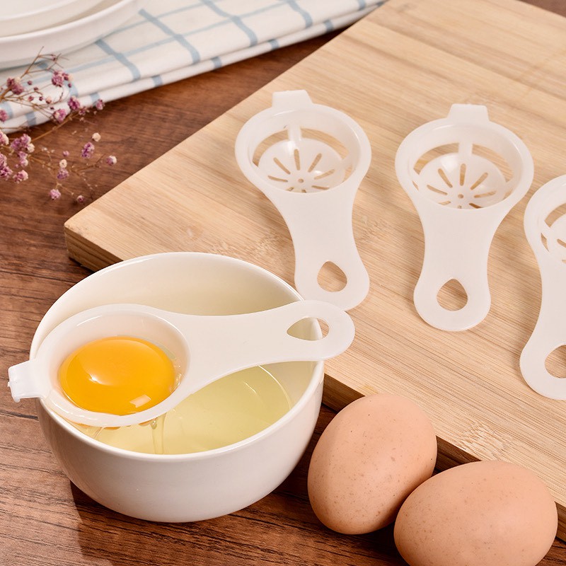 Egg Separator/ Egg White Yolk Sifting Holder/ Egg Divider Kitchen Accessory/ Alat Pemisah Telur Kuning