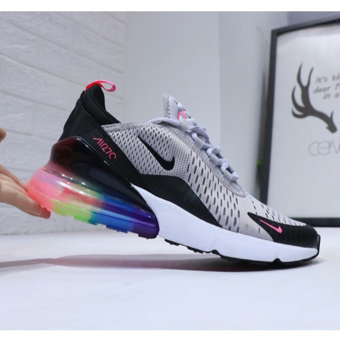 nike air max 270 flyknit womens grey