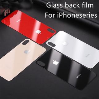 iPhone 11 Pro Max 7 8 Plus 7 8 6 6s Plus X XR Xs Max 9H Full Cover Protective Back Film Protector Back Tempered Glass