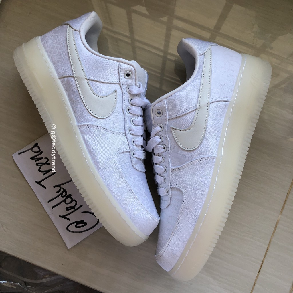 AIR FORCE 1 LOW x CLOT WHITE SILK | Shopee Malaysia