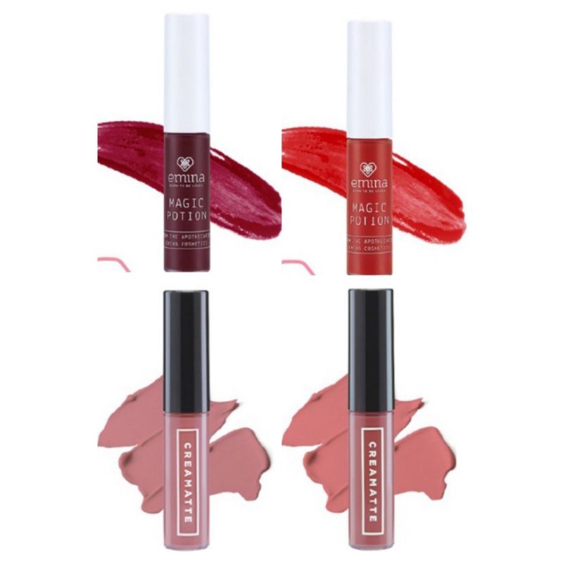 Emina Assorted Lipcream Magic Potion Creamatte 01 02 03 11