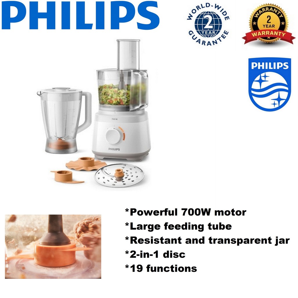 Philips Daily Collection Compact Food Processor (HR7320) Shopee Malaysia