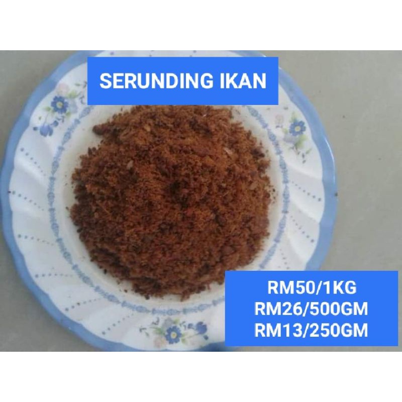 Serunding Ikan Ori Kg Laut Kelantan Shopee Malaysia