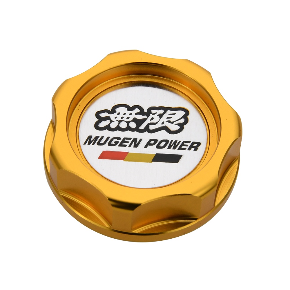 Multi Reliable Car Styling Aluminium Engine Oil Cap MUGEN Logo Emblem Tank Caps HONDA CIVIC Filler Cover JDM Modified... - Image 4