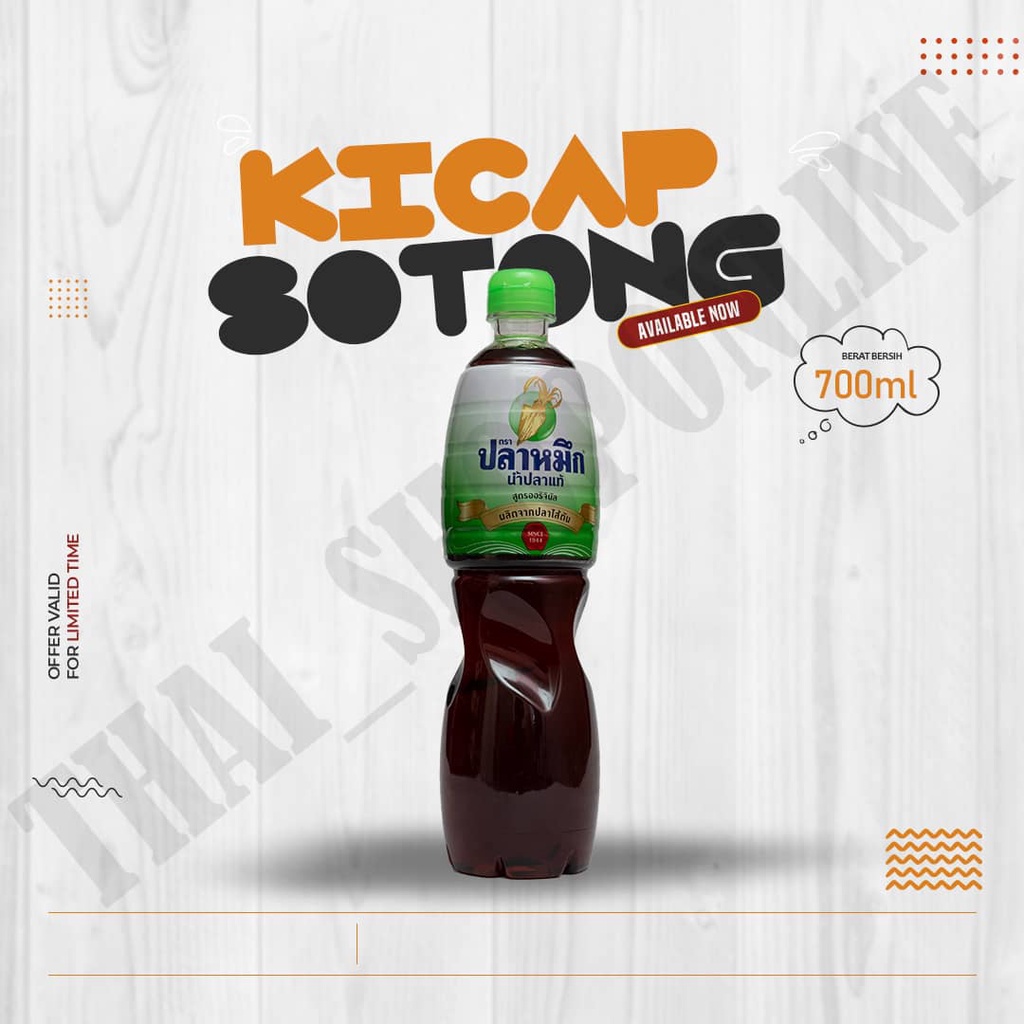 Buy Kicap Sotong Thai Viral Sedap 700ml Seetracker Malaysia