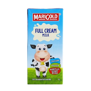 MARIGOLD UHT Full Cream Milk / Susu Penuh Krim 1ltr