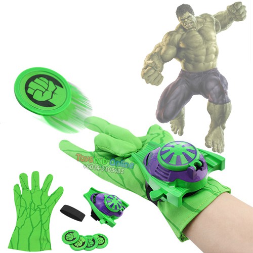 hulk toy gloves