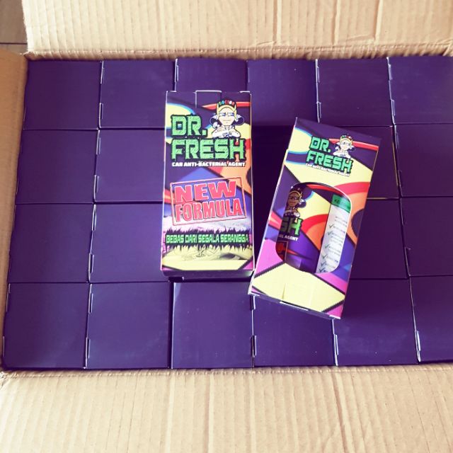 DR.FRESH.. barang memang terbaik. insyaallah menjadi dan bau pun segar