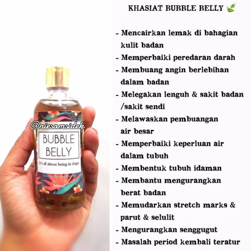 Buy Minyak Bubble Belly 100ml Seetracker Malaysia