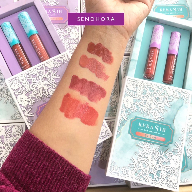 Kekasih Lipmatte Setia Selamanya Original Hq Matte Nude Colour Halal Jimat Long Lasting Water Proof Shopee Malaysia