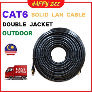 CAT6 Outdoor Lan Cable Solid CCA 23AWG Network Cable Gigabit Ethernet Cable CAT6 Solid Copper