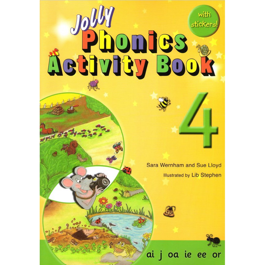 Jolly Phonics Activity Book 4 | Shopee Malaysia