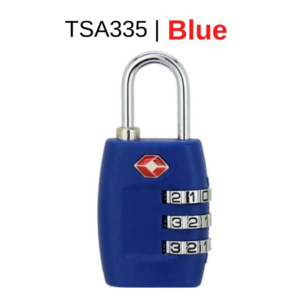 3 Digit Combination Travel Luggage Suitcase Code Lock Padlock TSA Approved Travel Lock for Suitcases & Baggage