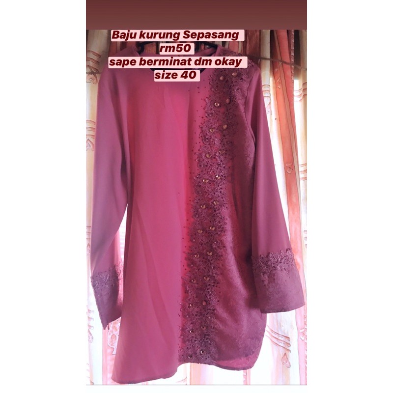 Baju Kurung Cantik Preloved Shopee Malaysia