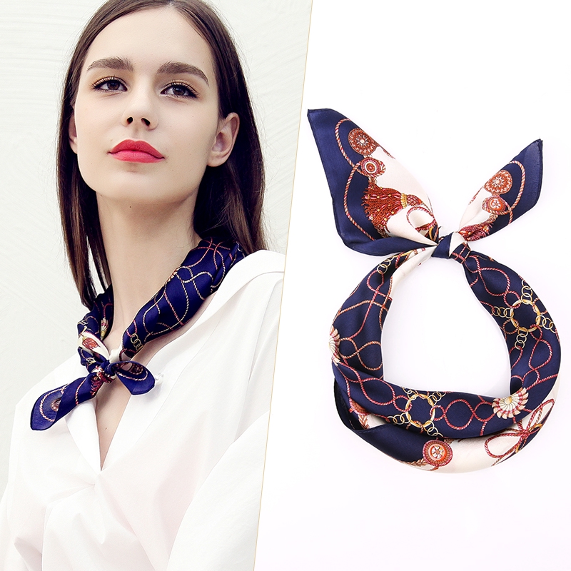 thin silk scarf