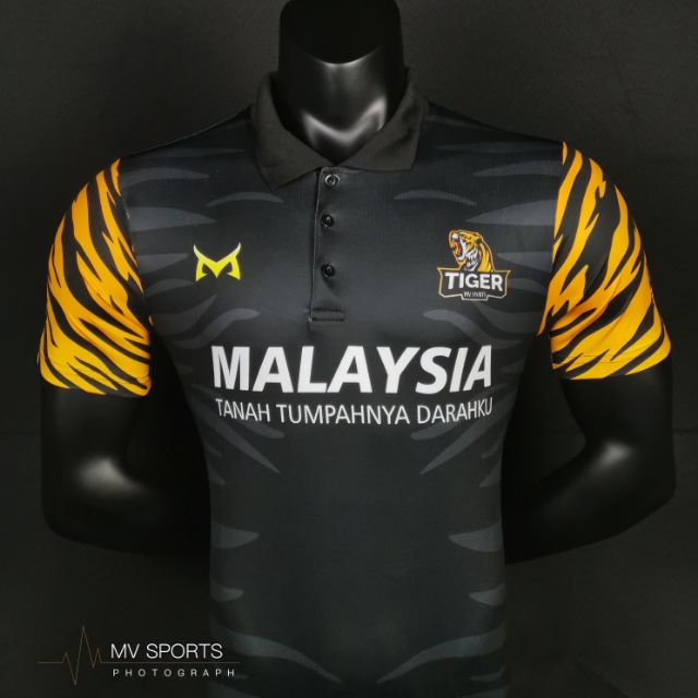 Harimau Malaya Sublimation Collar T-Shirt, Coach T-shirt ...