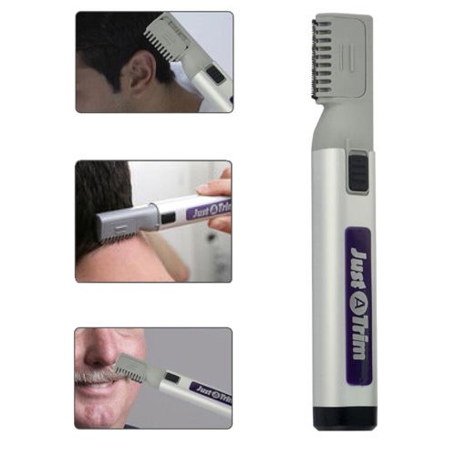Cordless Hair Clipper Remover Mistake proof Trimmer Just A Trim Battery  operated | Shopee Malaysia