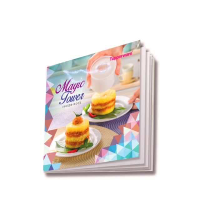 Tupperware Magic Towers Recipe Book (1)